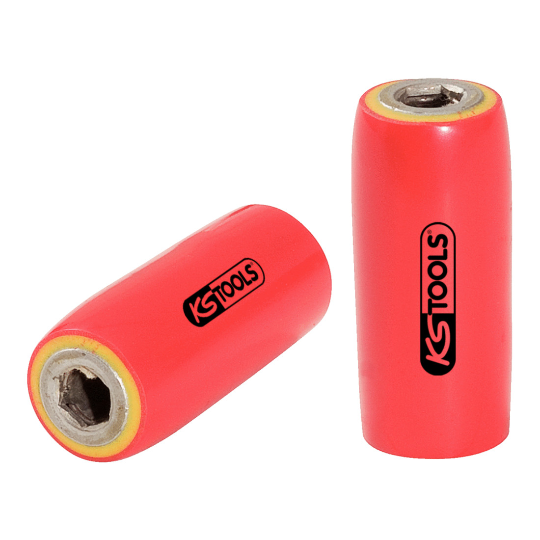 KS TOOLS Porte-embouts 3/8' avec isolation protectrice pour embouts 1/4
