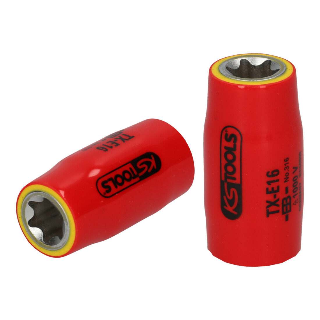 KS TOOLS Douille Torx E 1/2' avec isolation protectrice, E12