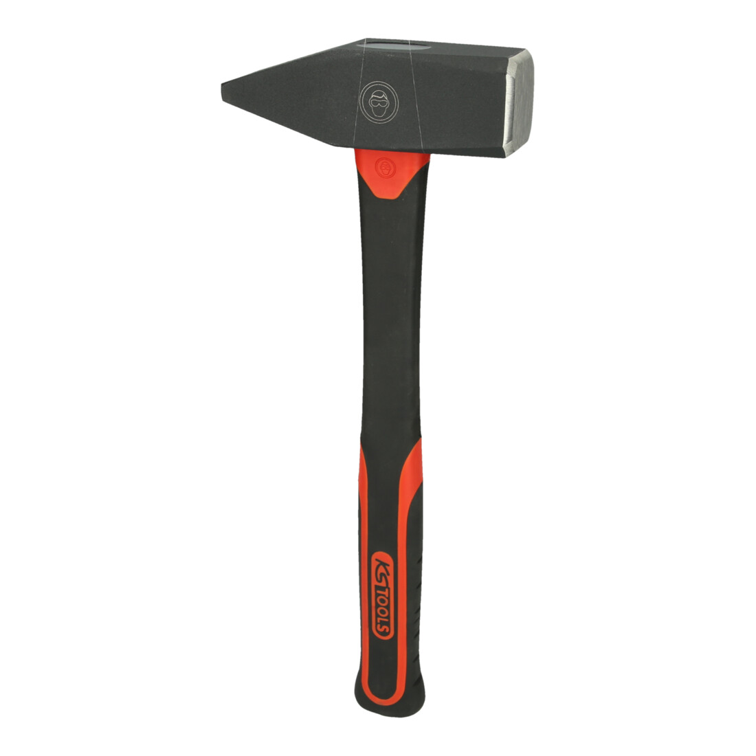 KS TOOLS Marteau d'ingénieur de avec manche en fibre de verre, 2000g