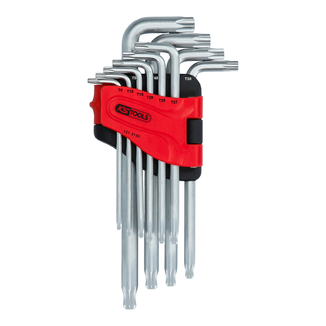 KS TOOLS Jeu de clés Allen Torx à bille , longues, 10 pcs.