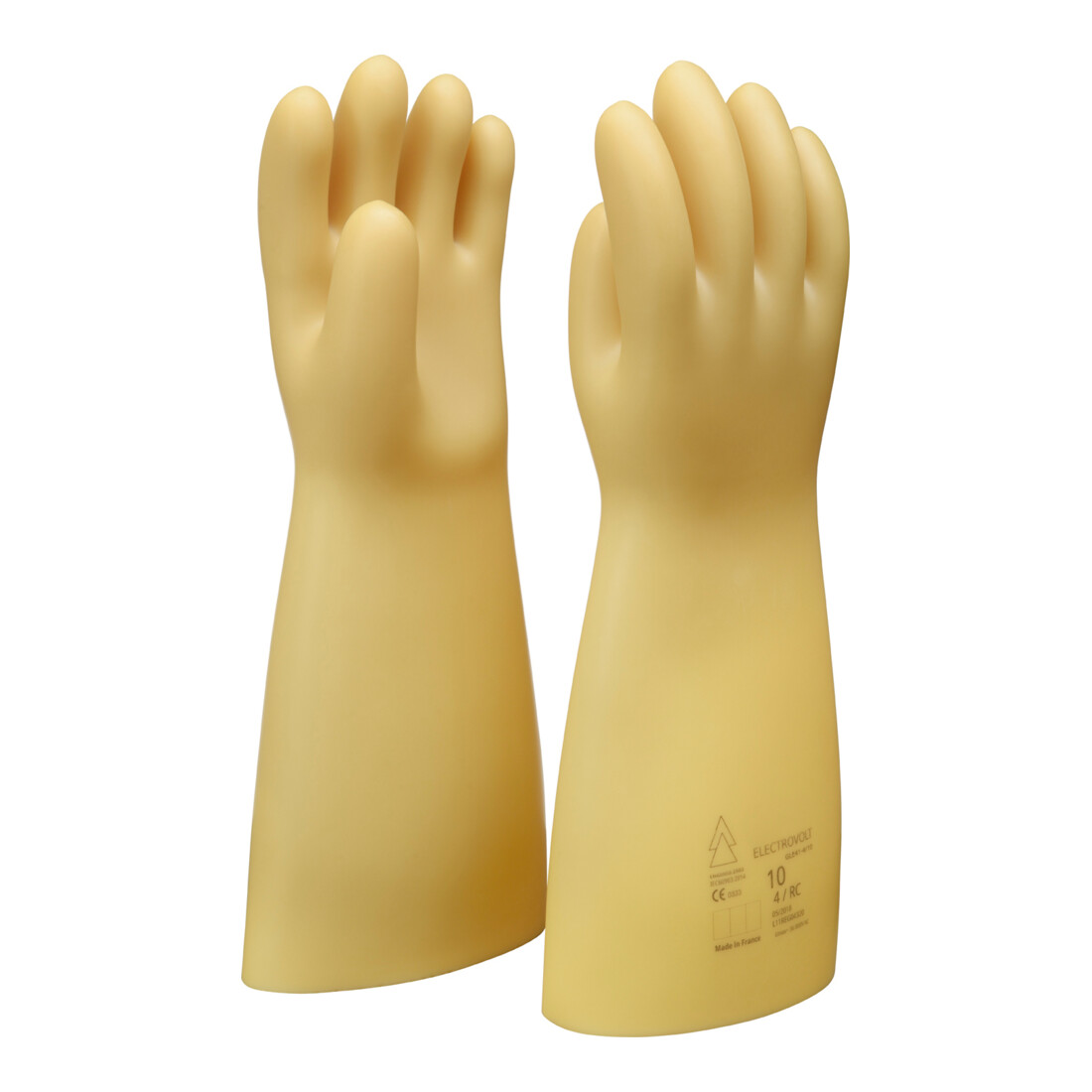 KS TOOLS Gant de protection pour électricien, taille 12, classe 4, blanc