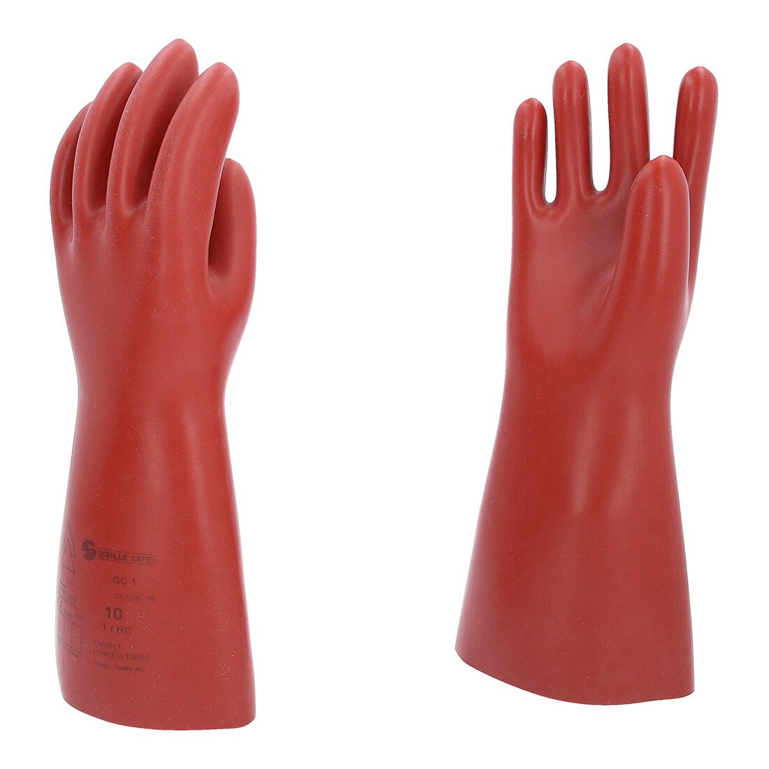 KS TOOLS Gant de protection pour électricien, taille 10, classe 1, rouge