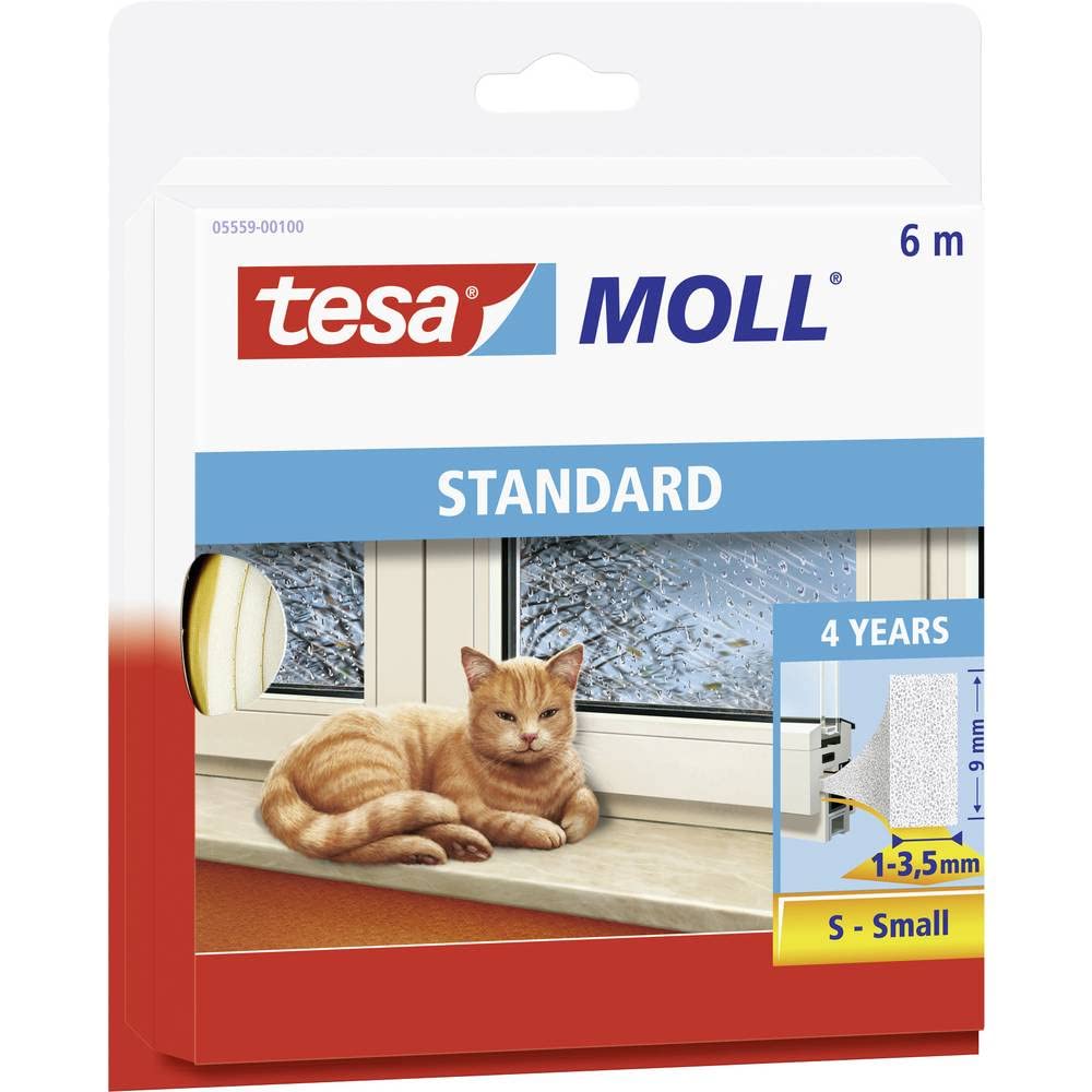 TEAC tesamoll Türdichtung Schaumstoff I-Profil 1 x 3.5mm braun