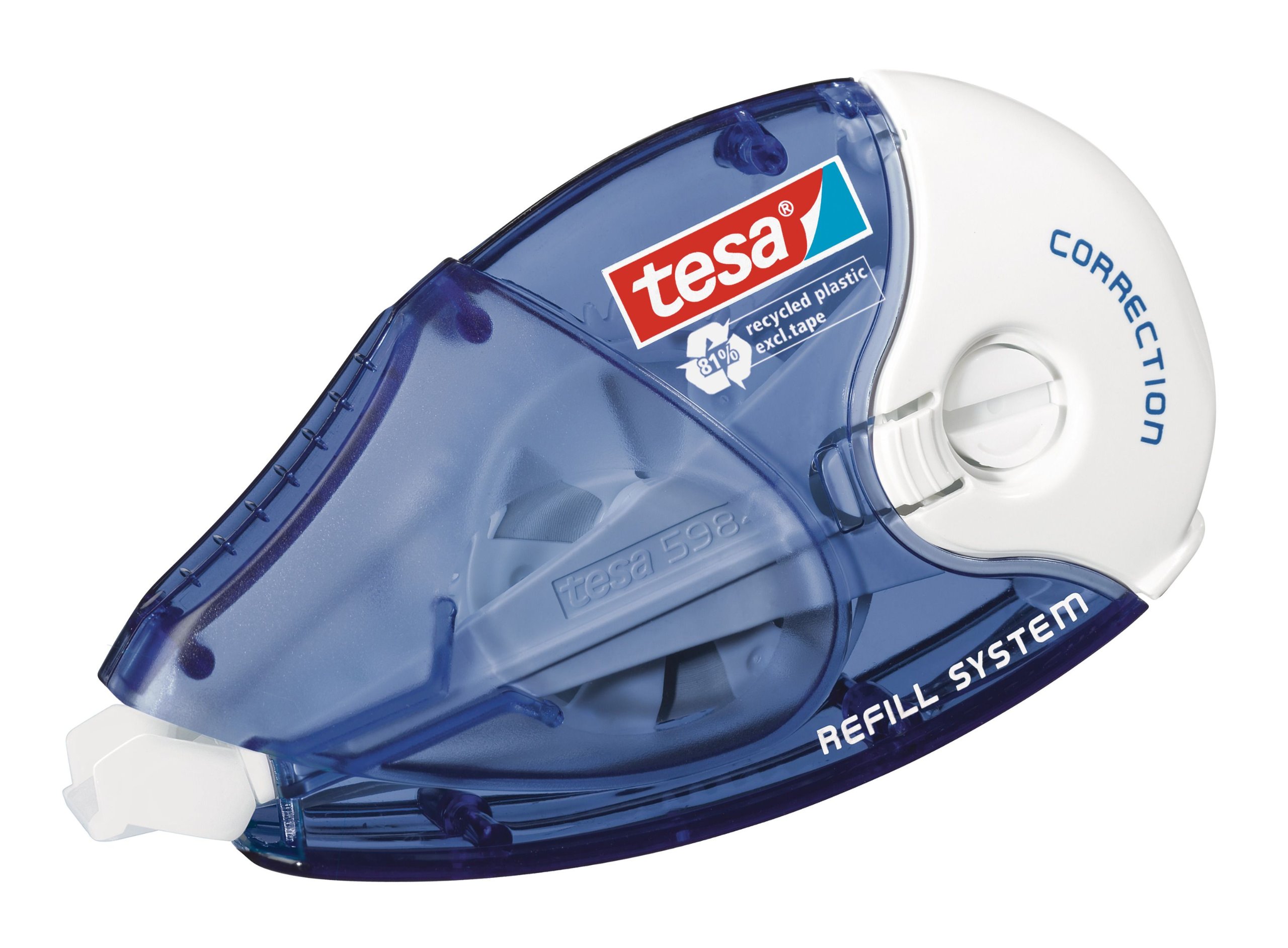 TEAC tesa Korrekturroller ecoLogo Nachfüllroller blau