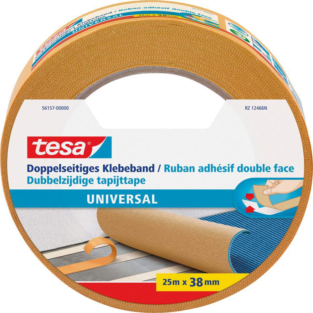 TEAC tesa Klebeband doppelseitig Universal 25m x 38mm