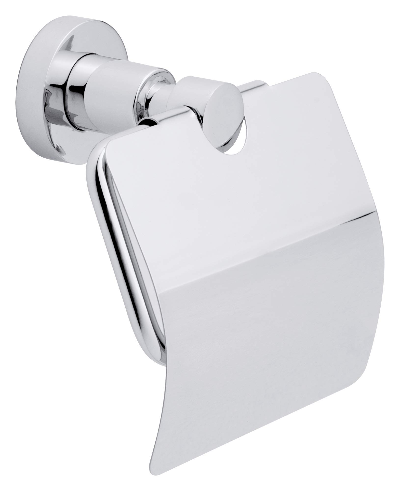 TEAC tesa LOXX WC-Papierrollenhalter inkl. Kleber mit Deckel