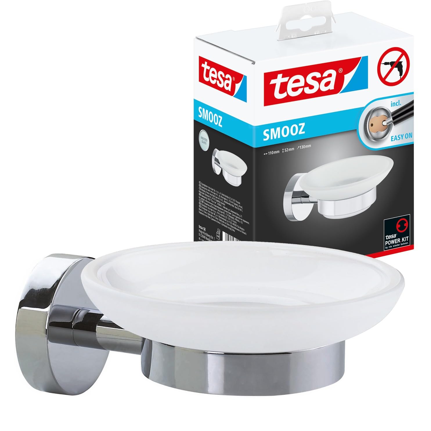 TEAC tesa SMOOZ Seifenhalter inkl. Klebelösung