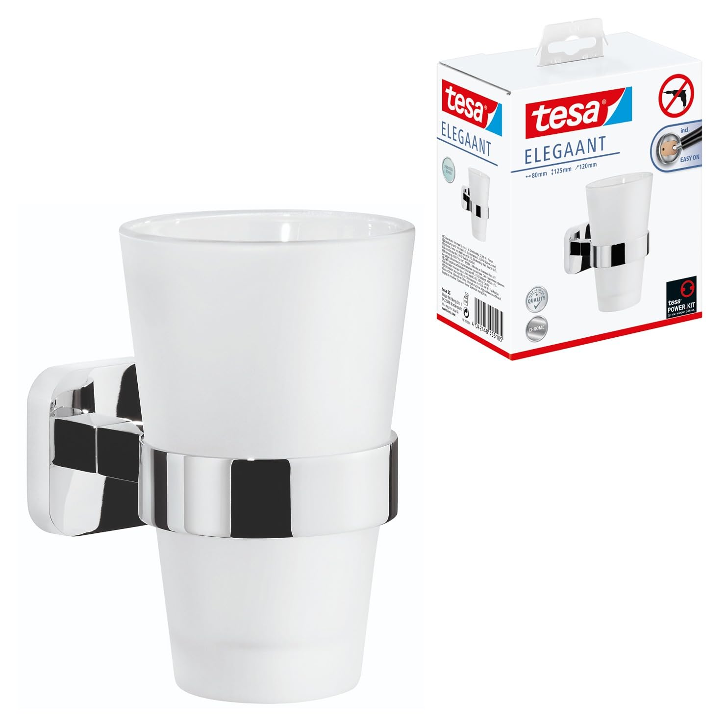 TEAC tesa Elegaant Zahnbürstenhalter inkl. Kleber