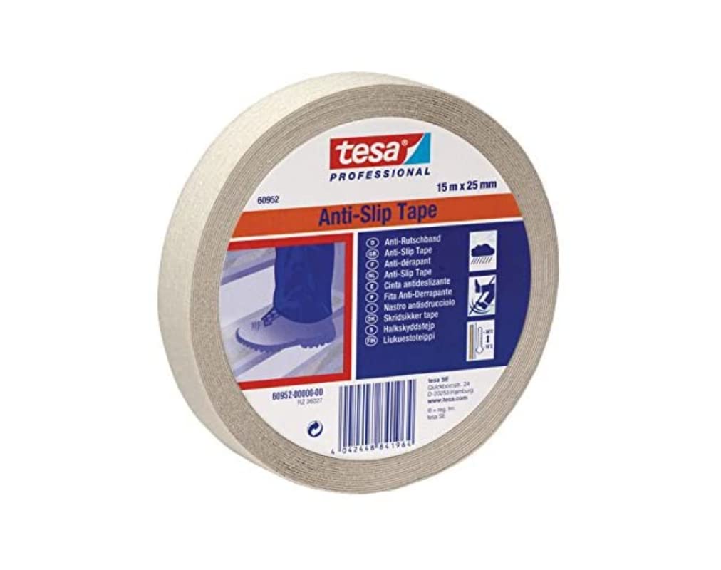 TEAC tesa Anti-Rutschband 15 x 25mm transparent
