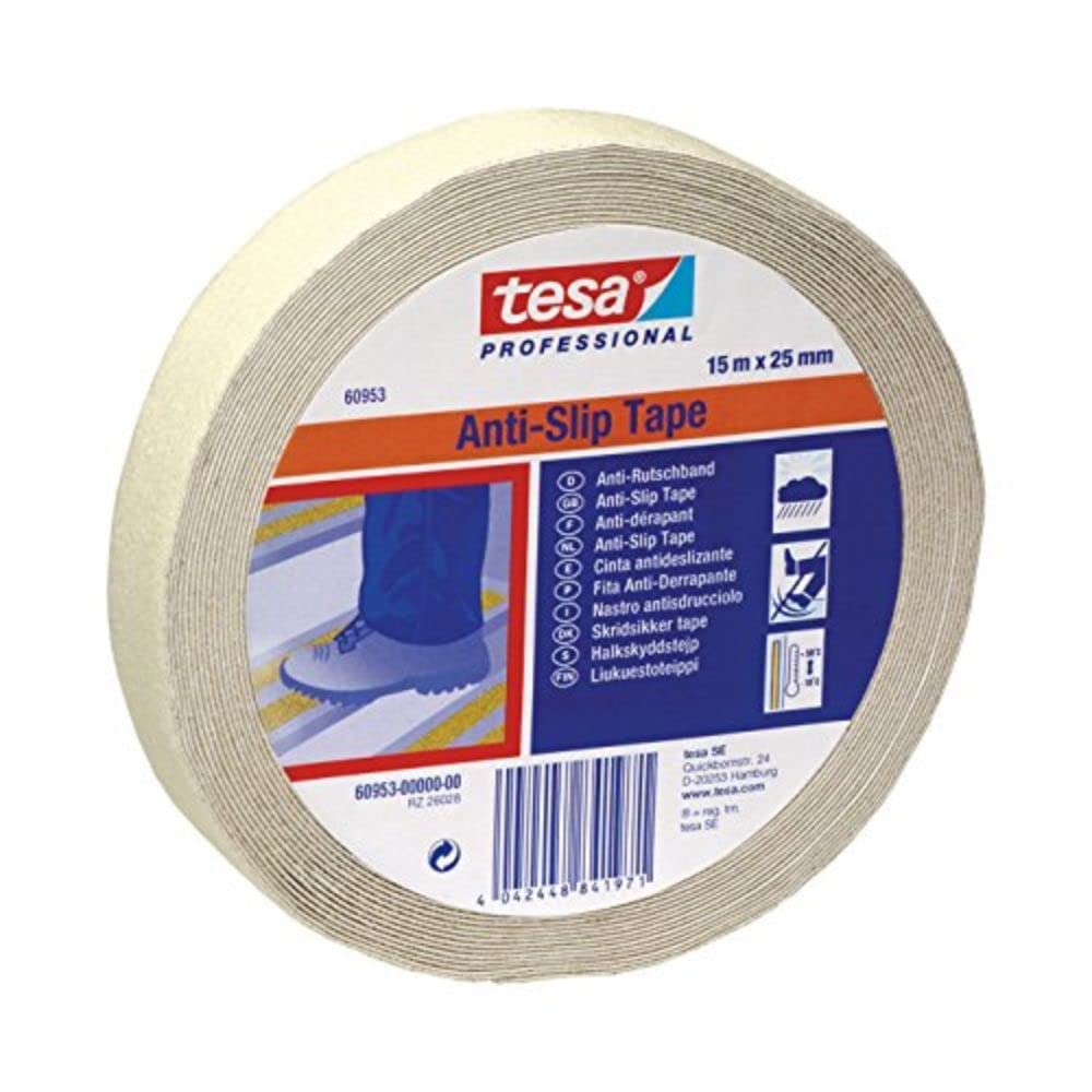 TEAC tesa Anti-Rutschband 15 x 25mm fluoreszierend