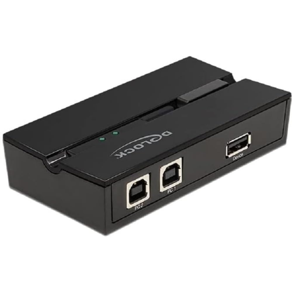 DeLock USB 2.0 Switch pour 2 PC an 1 Gerät