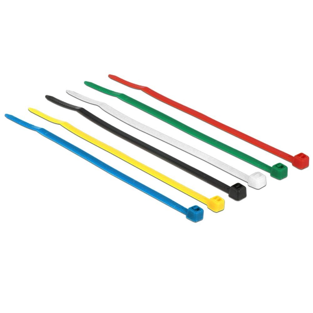 DeLock Kabelbinder farbig