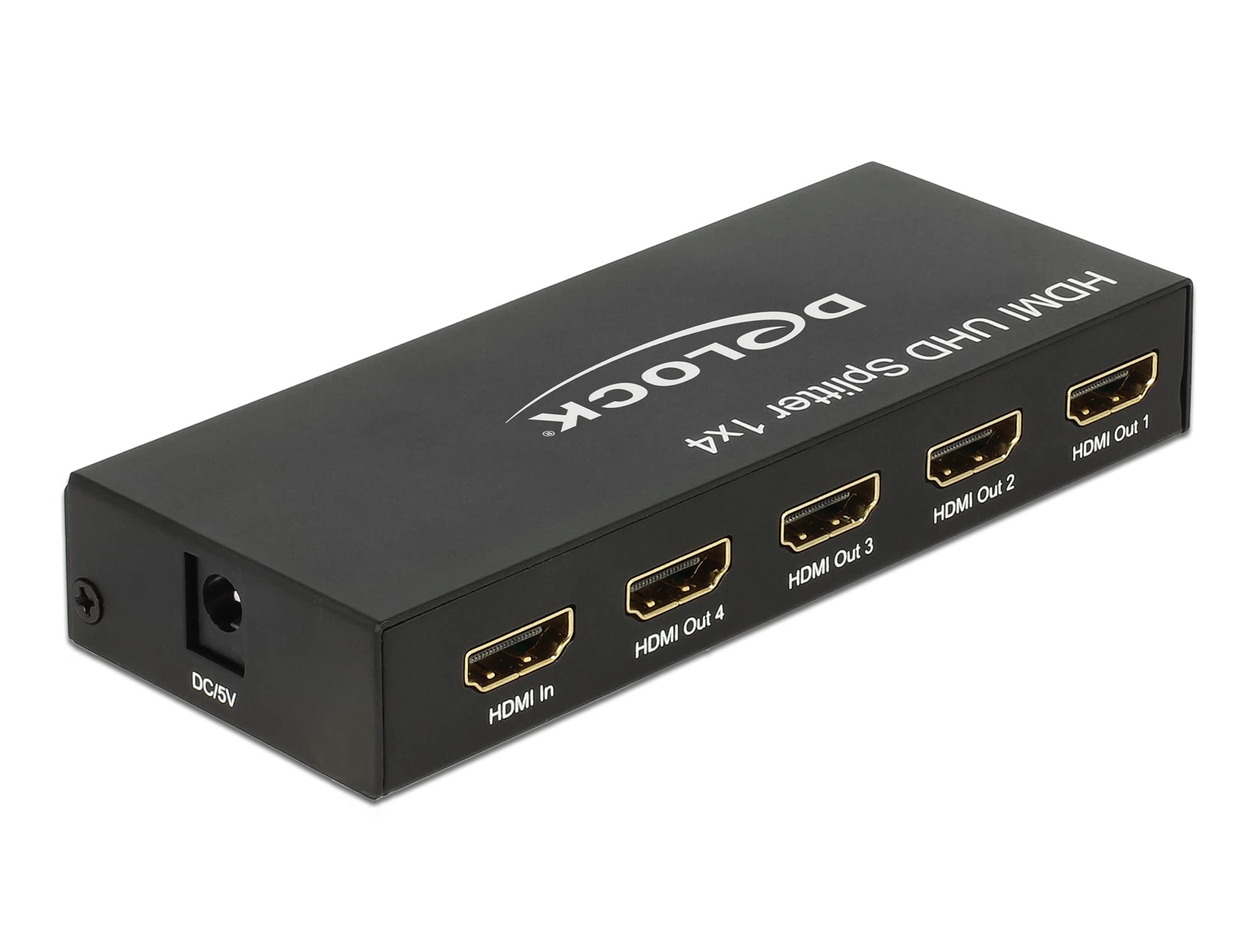 DeLock HDMI UHD Splitter 1 x HDMI in > 4 x HDMI out 4K