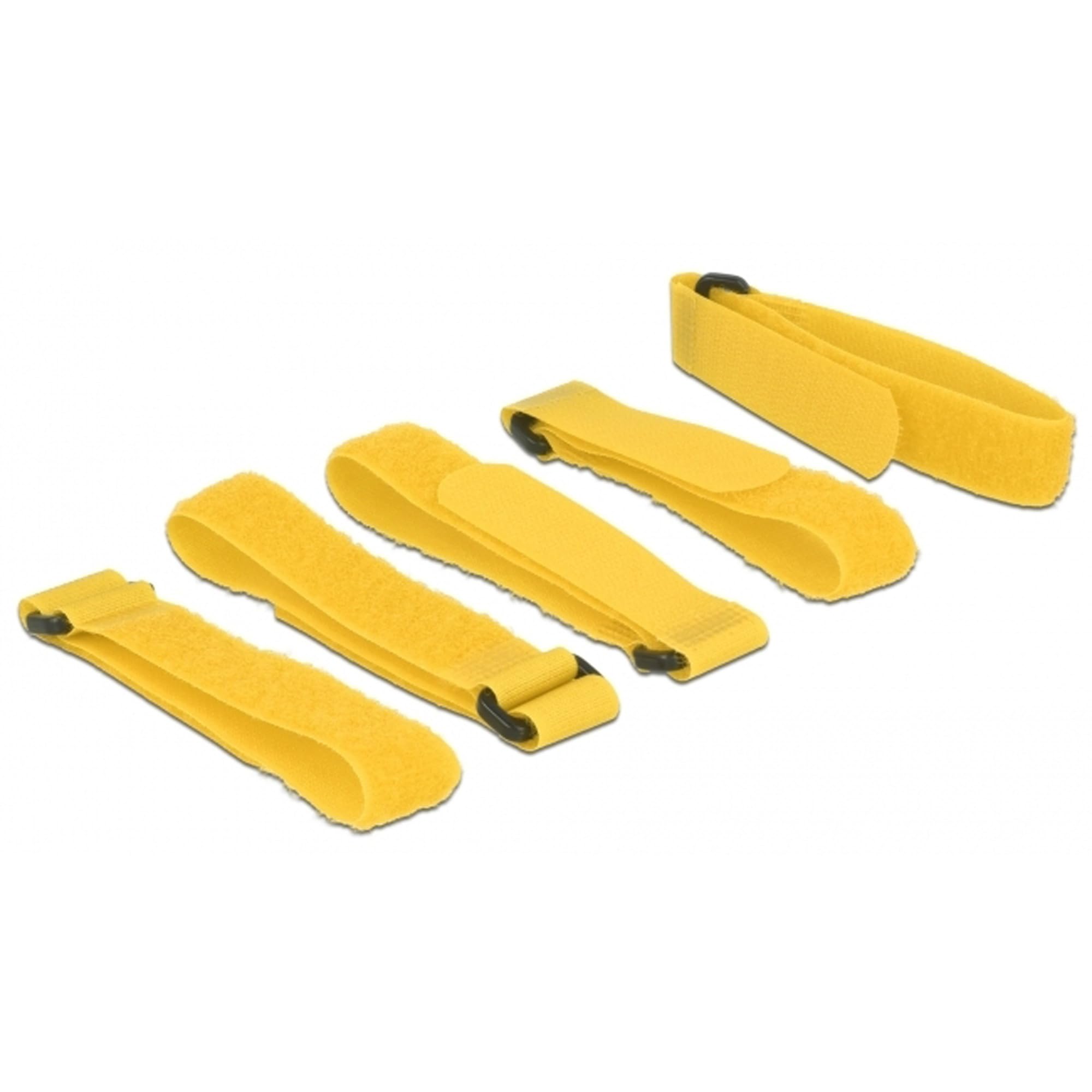 DeLock Klett-Kabelbinder 300mm x 20mm