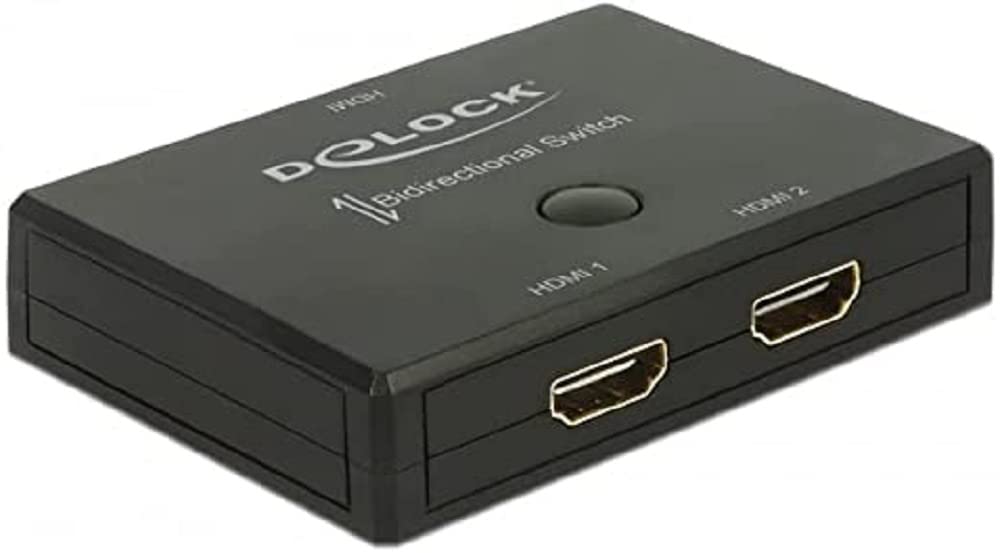 DeLock HDMI-Switch 2 - 1 bidirektional 4K 60Hz