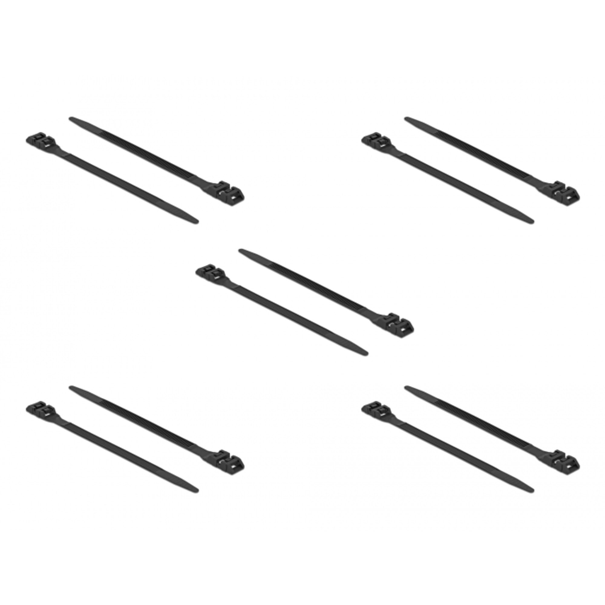 DeLock Kabelbinder avec Doppelkopf 190mm x 9mm