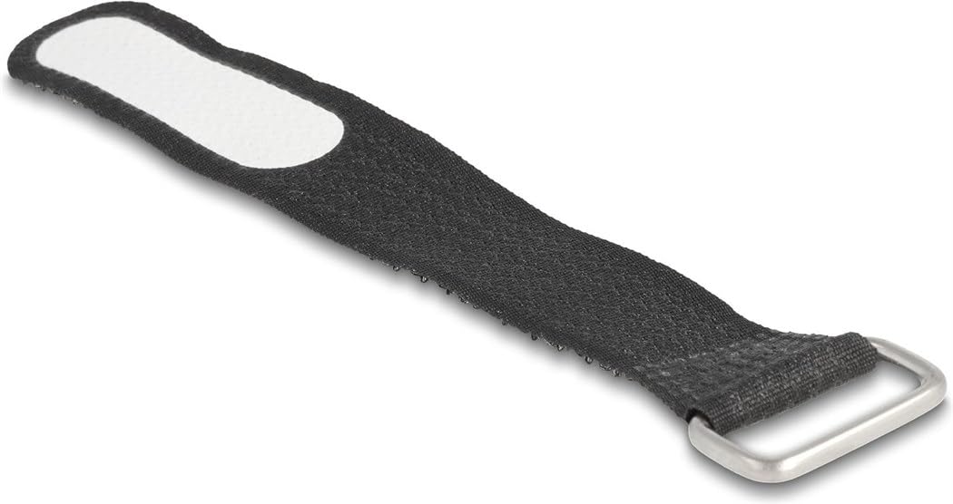 DeLock DELOCK Klettkabelbinder mit Schlaufe L 127 x B 20 mm schwarz