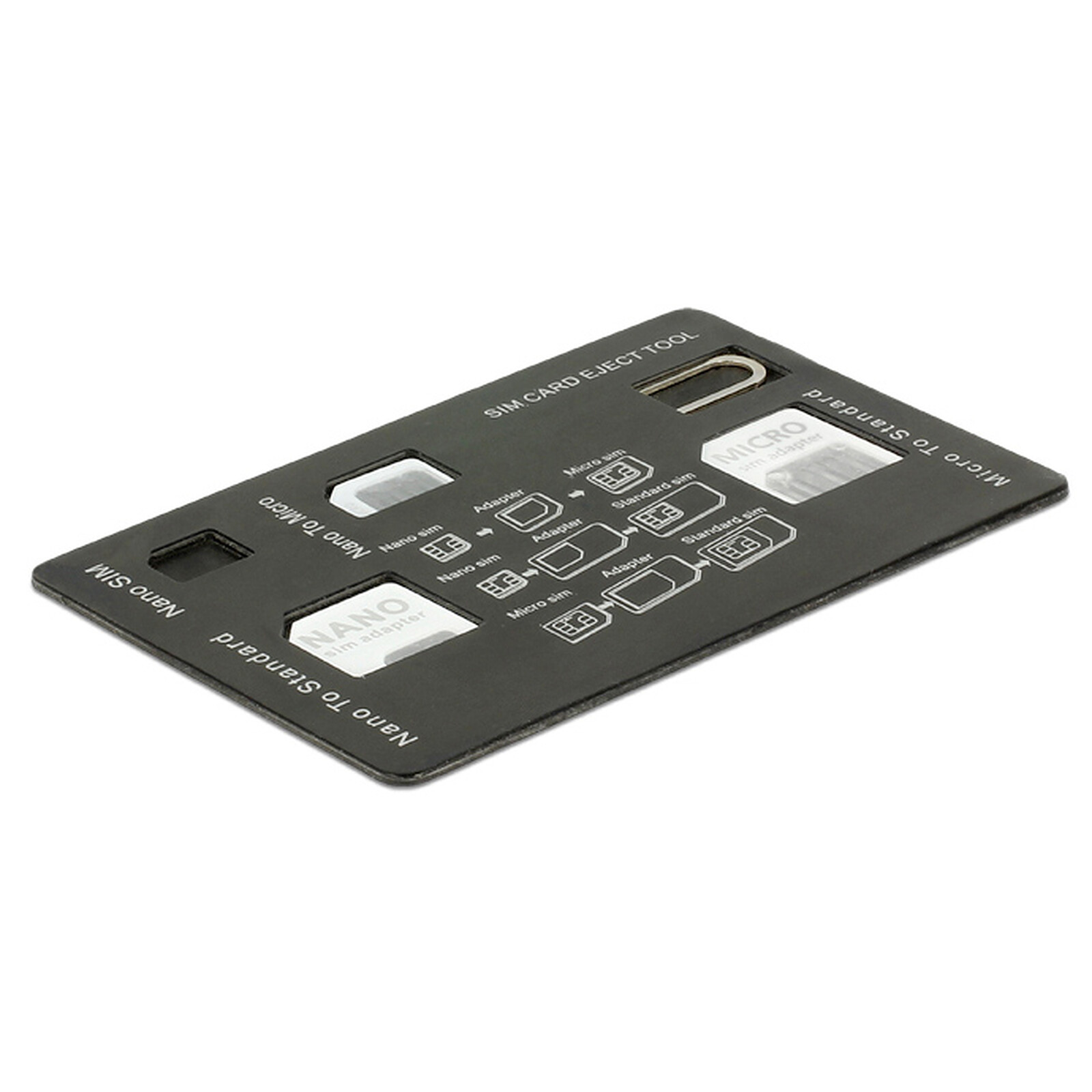 DeLock Kit d'adaptateurs de cartes SIM 4 en 1