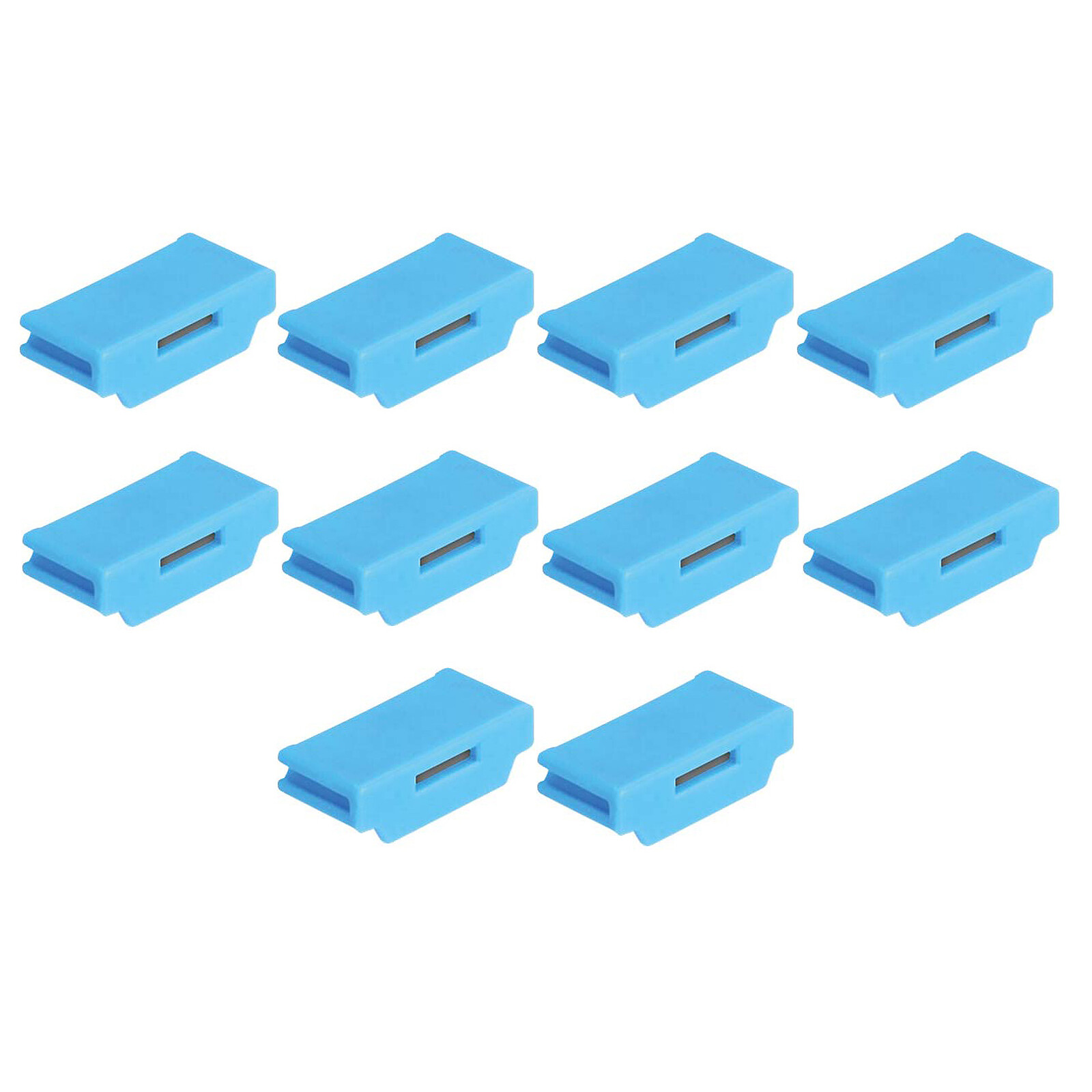 DeLock Lot de 10 bloqueurs de Port pour USB Type-A Femelle