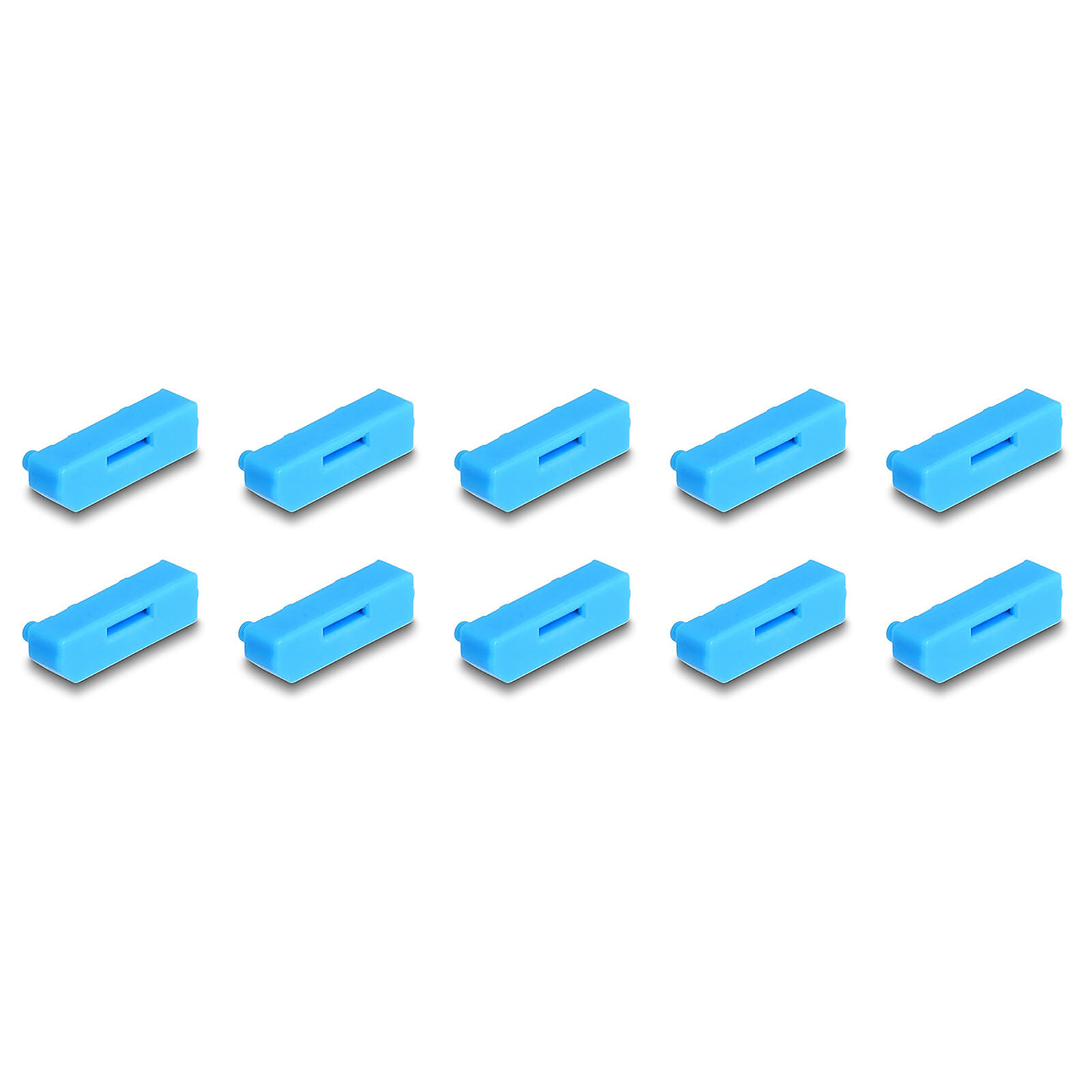 DeLock Lot de 10 bloqueurs de Port pour DisplayPort Femelle