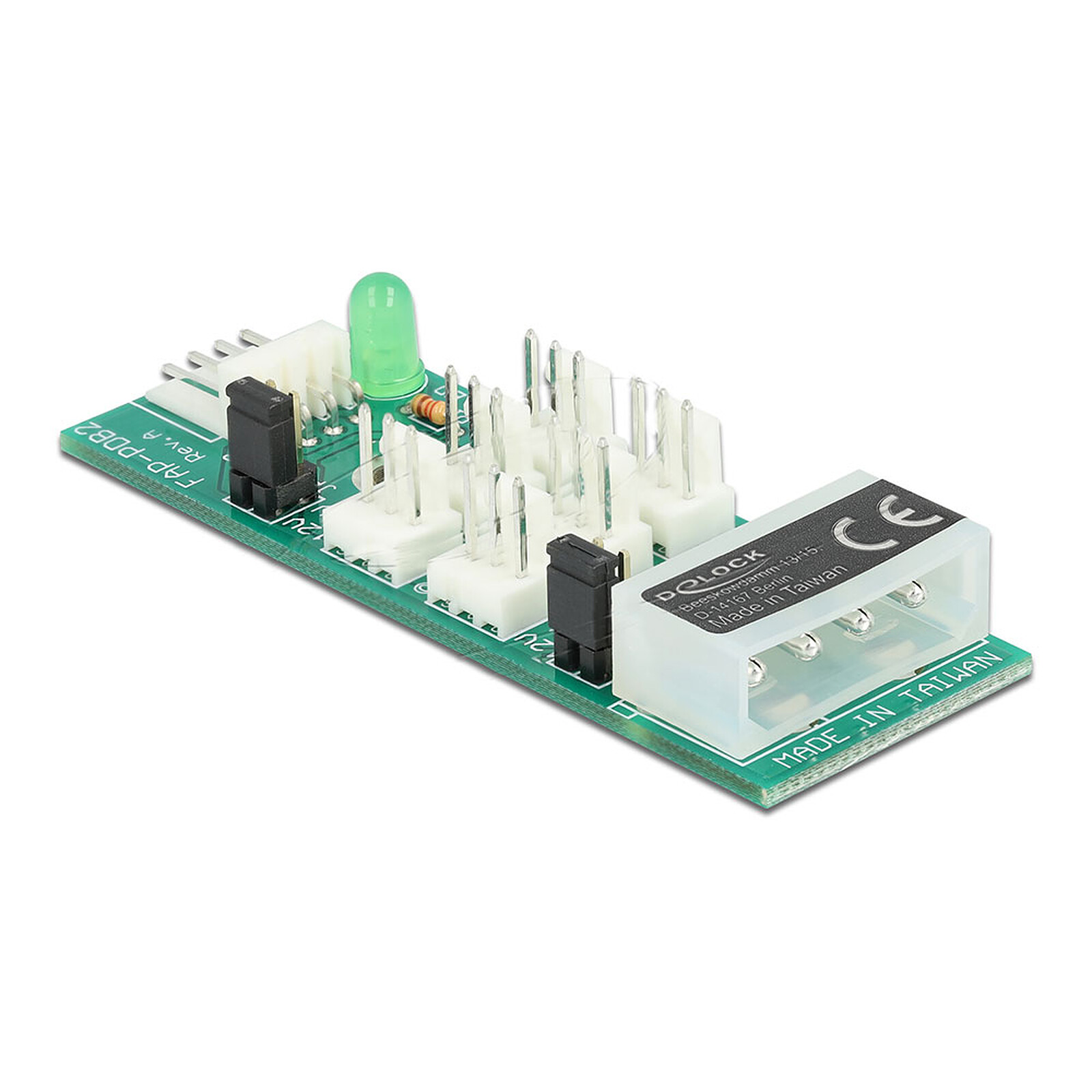 DeLock Delock Distribution Board pour 6 ventilateurs 5 V / 12 V
