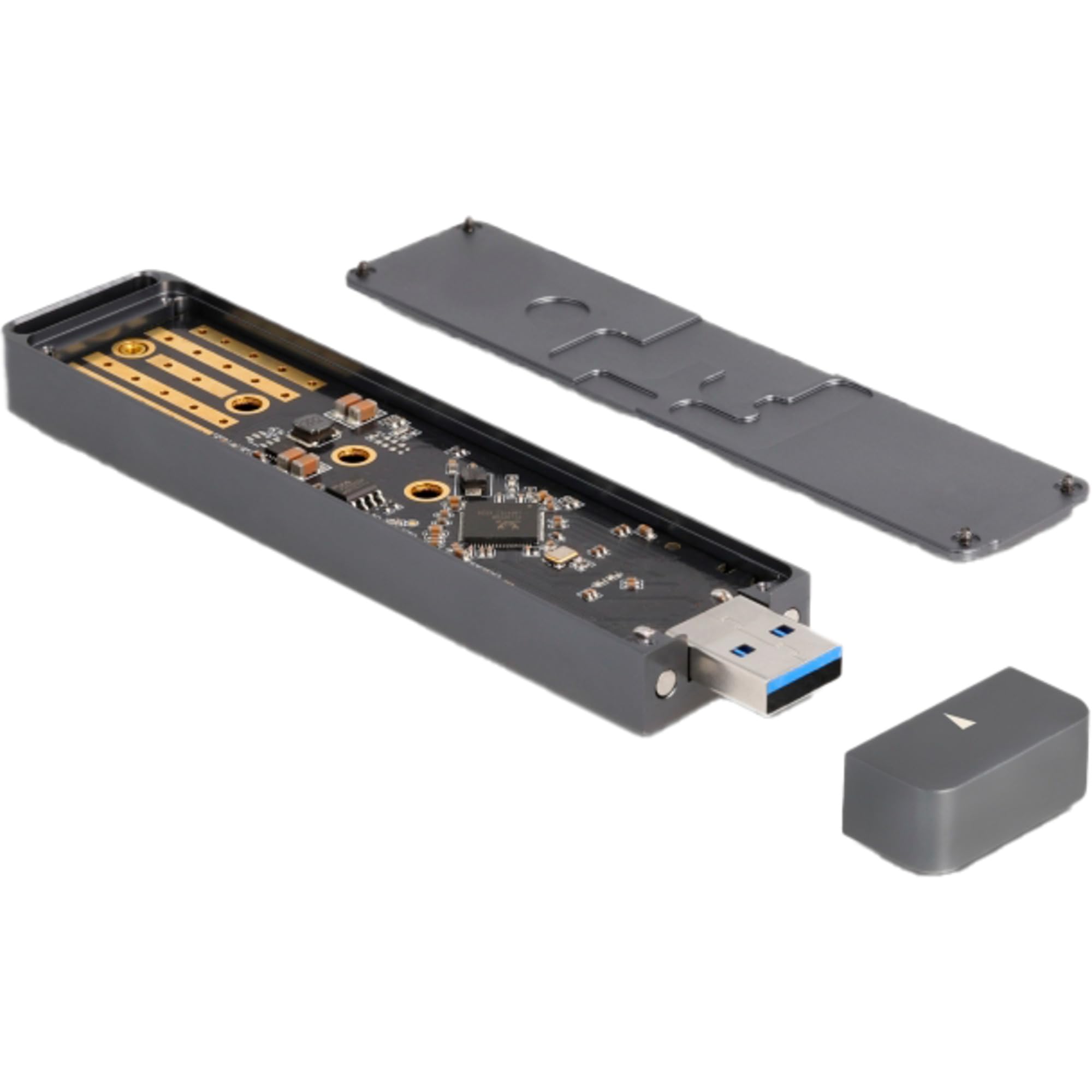DeLock Externes Boitier M.2 NVMe PCle SSD