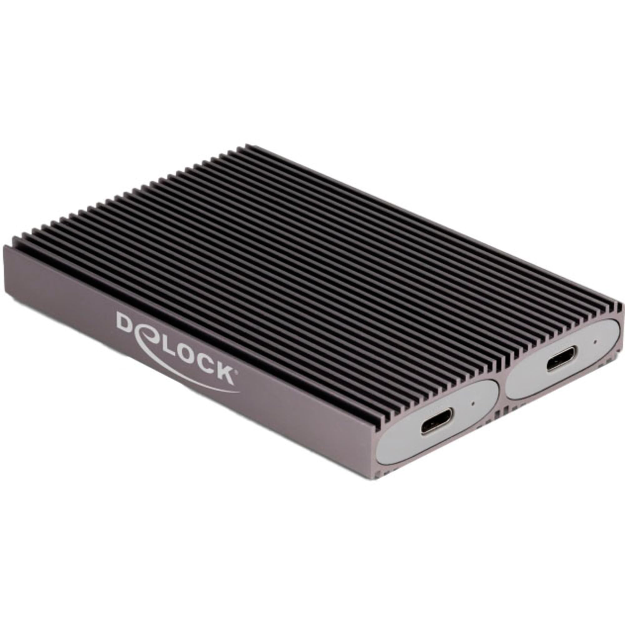 DeLock Externes USB Type-C Dual Combo Boitier pour 2 x M.2 N
