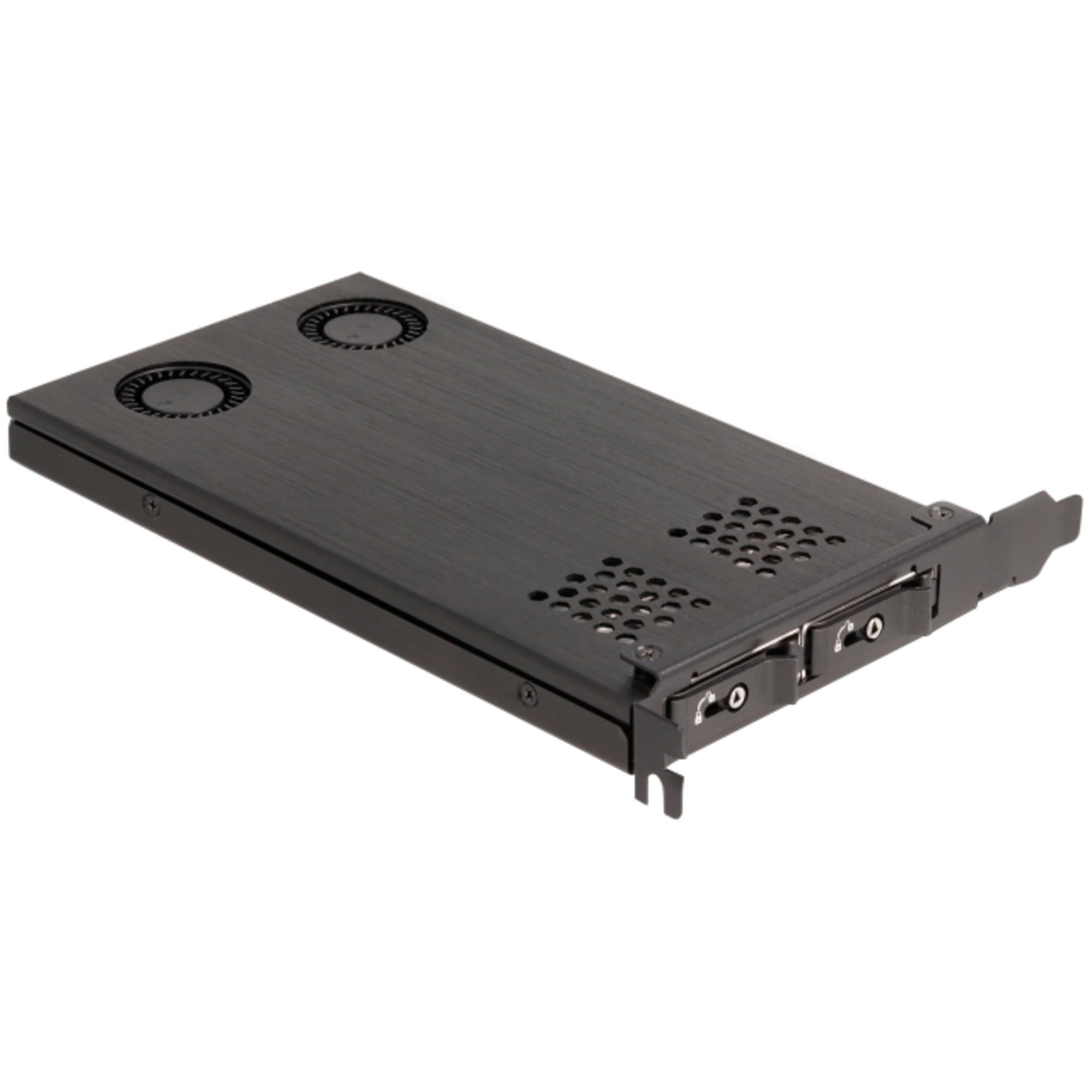 DeLock Delock PCI Express x16 Karte Wechselrahmen pour 2 x M.2 NVMe SSD - Bifurcation