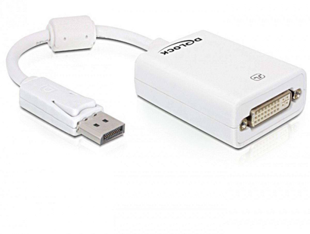 DeLock DisplayPort à DVI-I Buchse 24+5