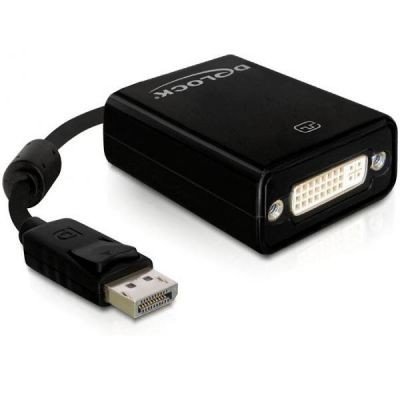 DeLock Adapter Displayport-Stecker > DVI-I-Buchse
