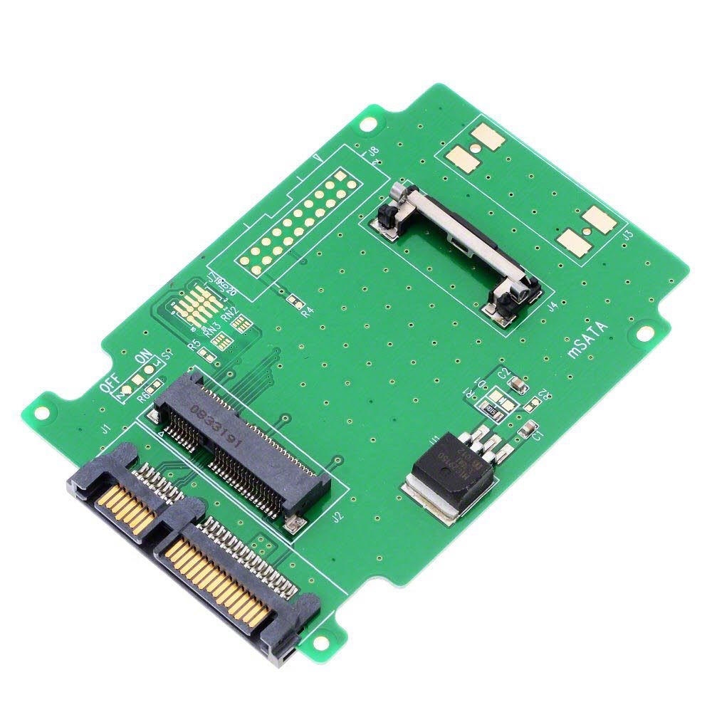 DeLock Konverter SATA 22-Pin sur mSATA