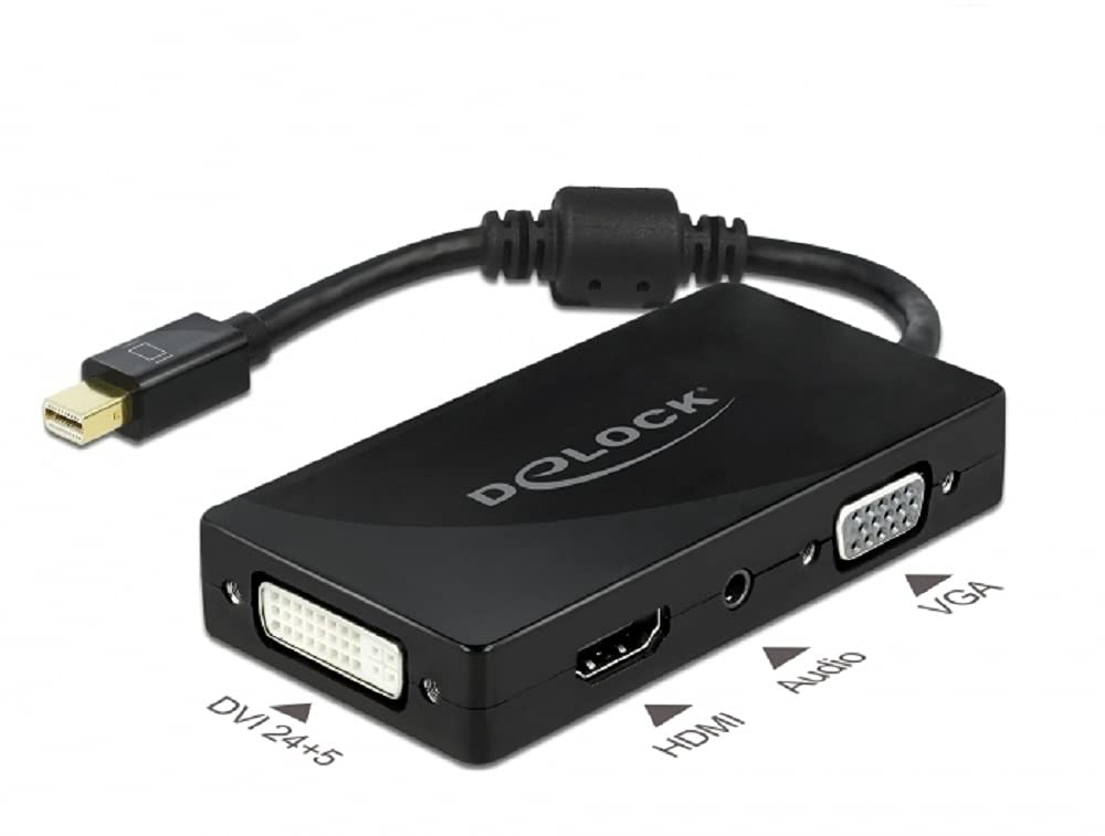 DeLock Adapter Mini DisplayPort > VGA + HDMI + DVI + 3