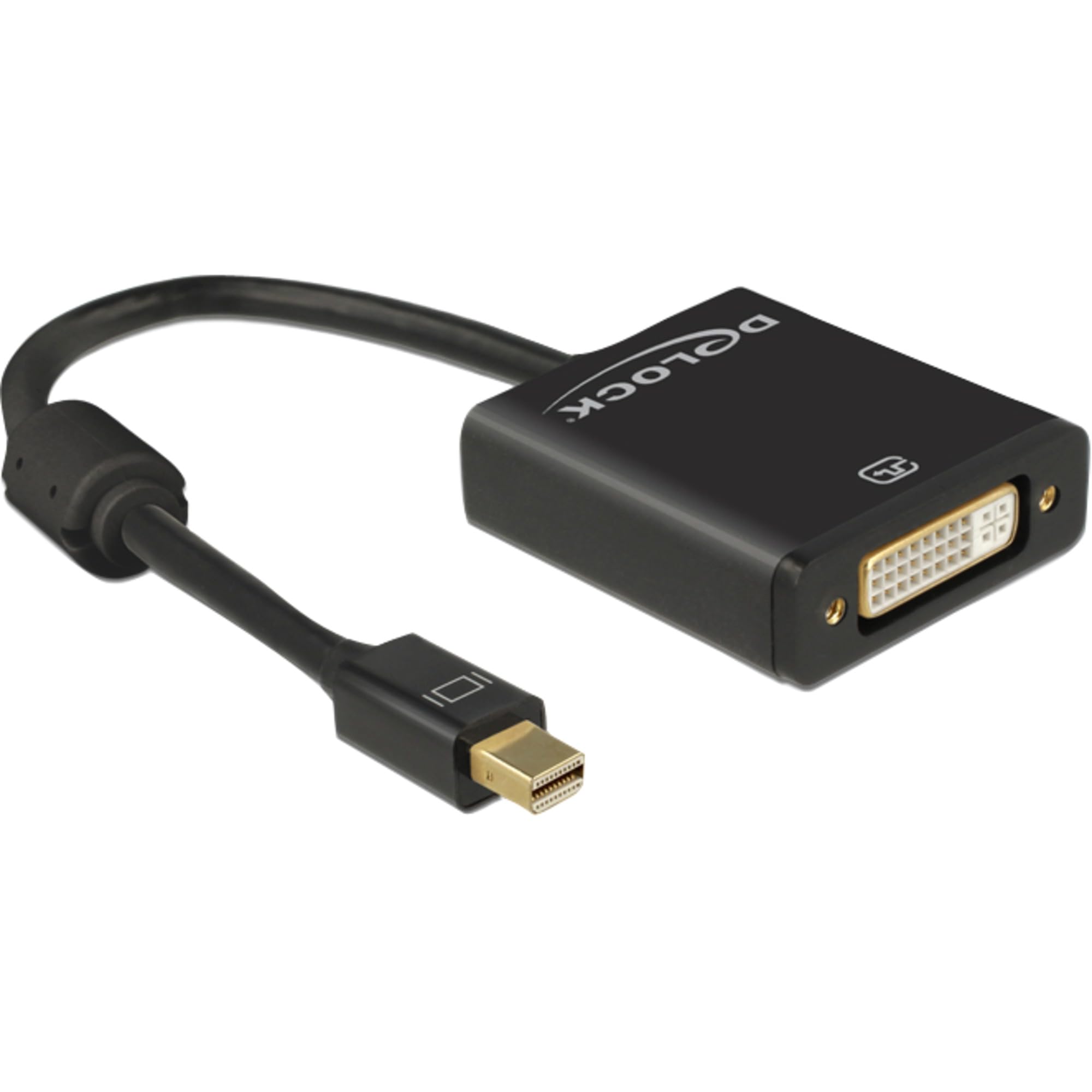 DeLock mini Displayport 1.2 Stecker > DVI Buchse 4K Aktiv