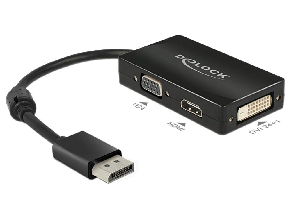 DeLock Adapter Displayport > VGA/HDMI/DVI-D