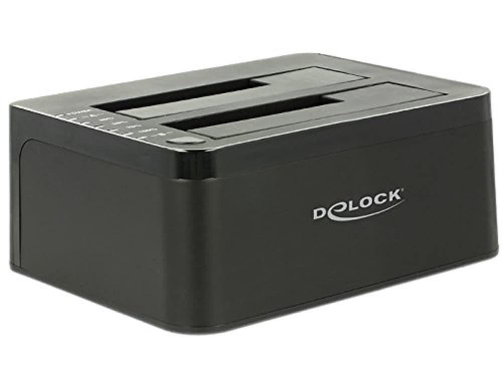 DeLock Dual Dockingstation pour 2 x SATA HDD / SSD
