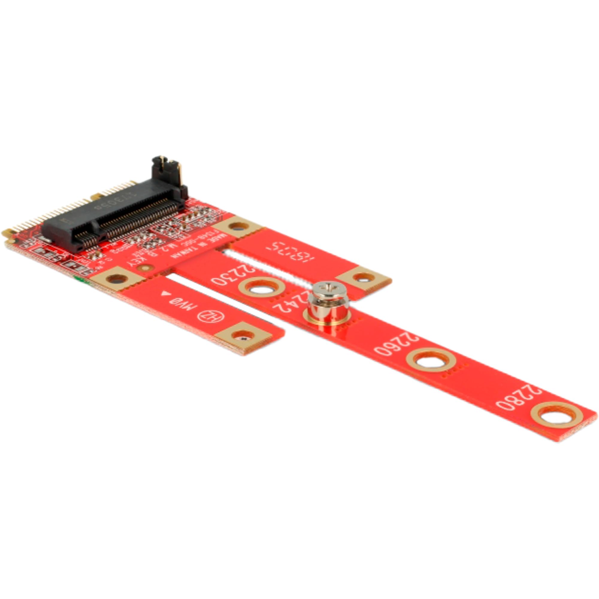 DeLock Konverter Mini PCIe > M.2 Key B Slot + Micro SIM Slot