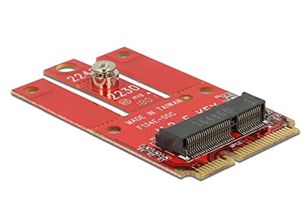 DeLock Adapter Mini PCIe>M.2 Key E Slot