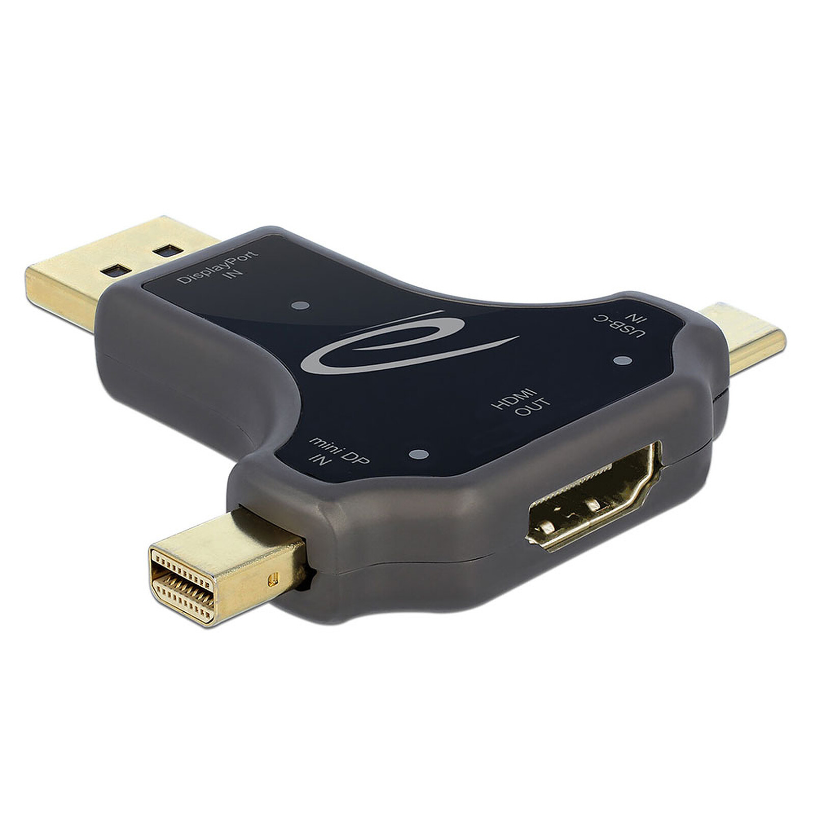 DeLock Adaptateur 3-en-1 vers HDMI 4K