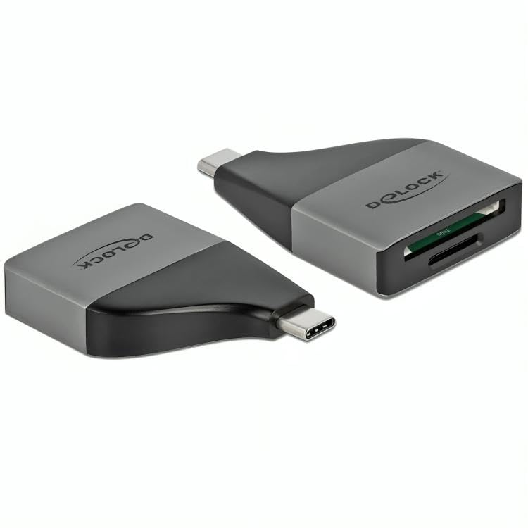 DeLock Lecteur de carte USB Type-C™ pour cartes mémoire SD, MMC