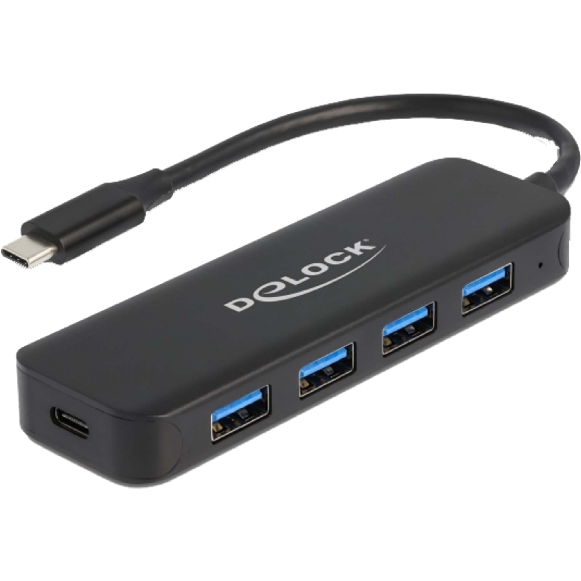 DeLock USB Type-C Hub 4 Port USB 3.2 Gen 1 avec Power Delivery 85 Watt