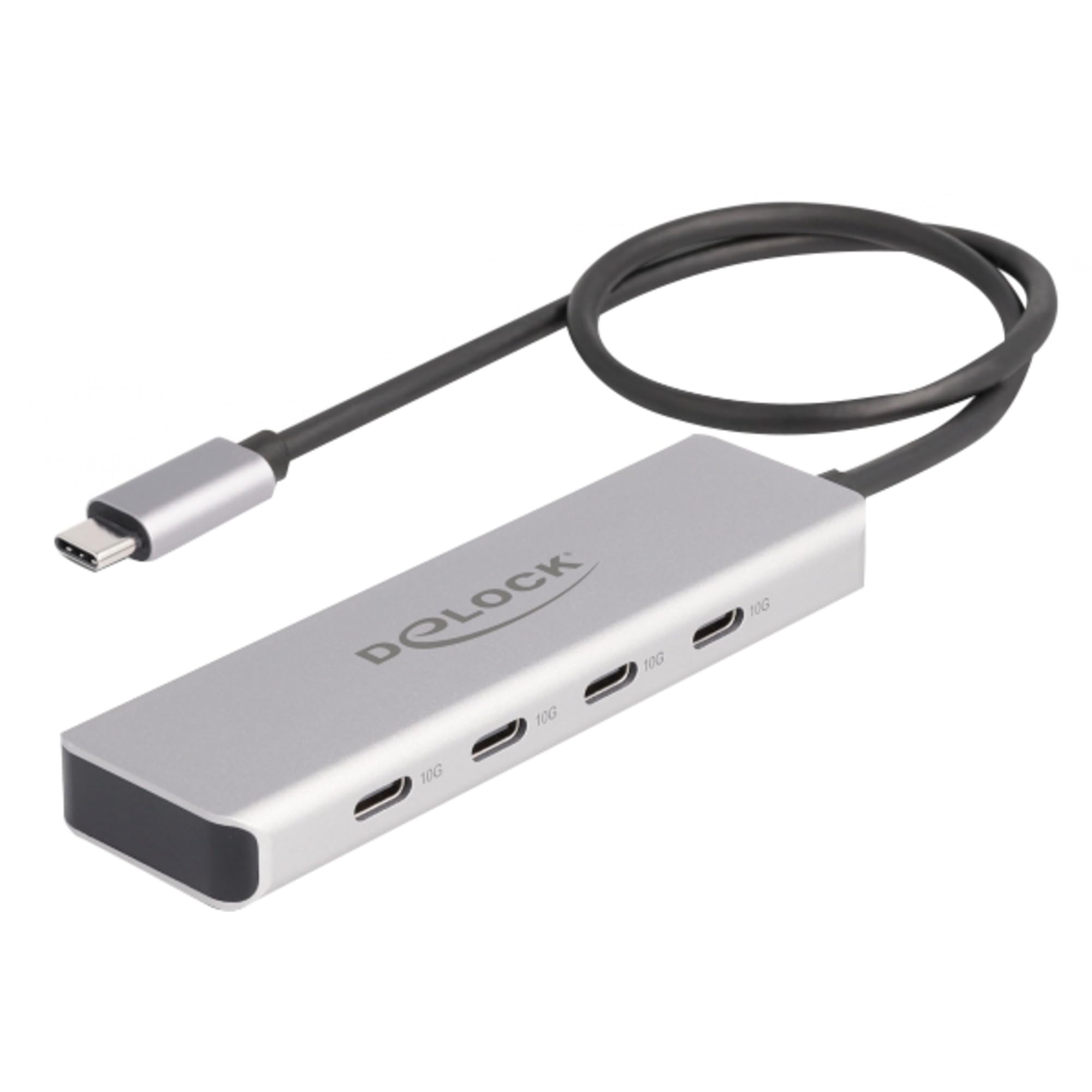 DeLock USB 10 Gbps USB Type-C Hub avec 4 x USB Type-C Buchse
