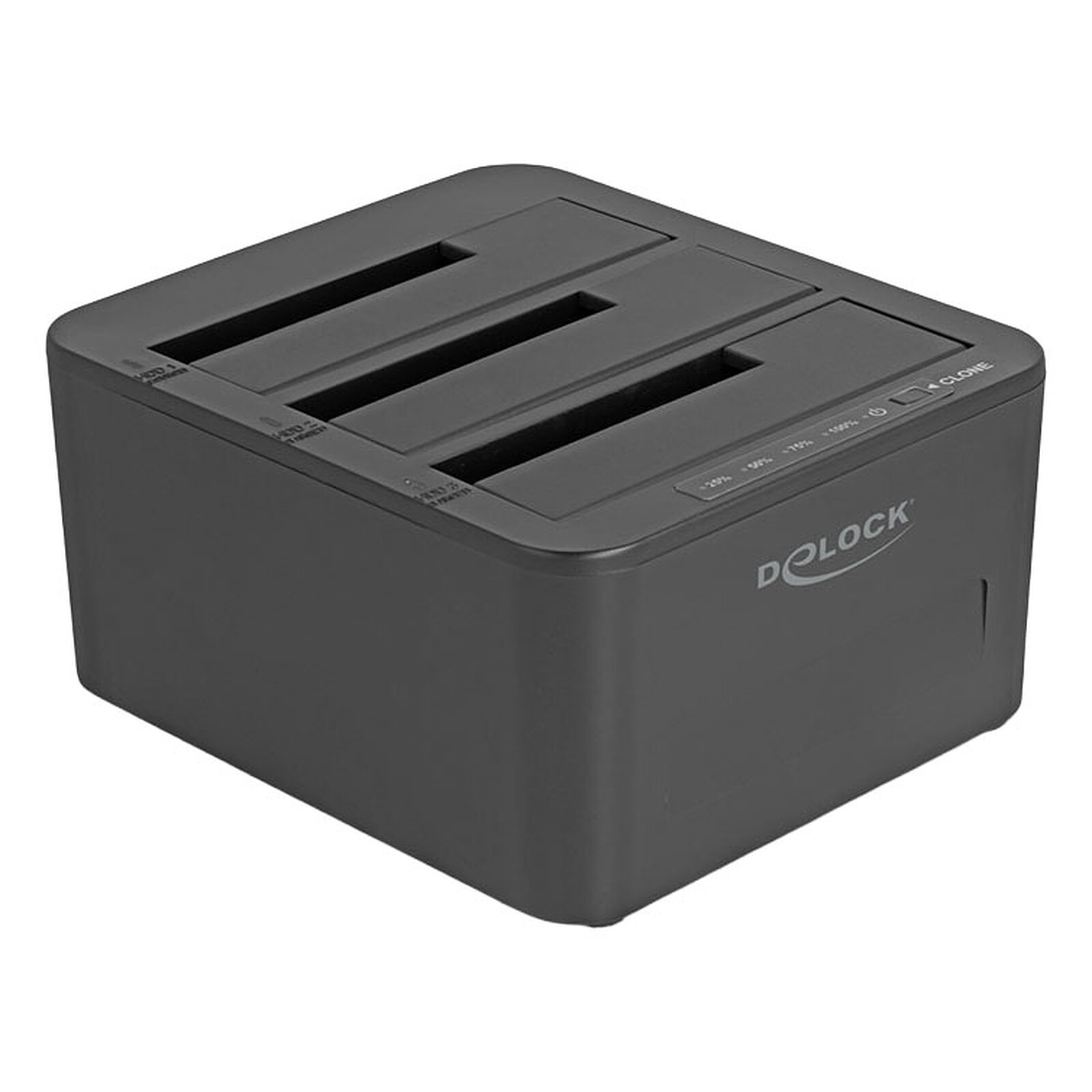 DeLock Delock Station d'accueil USB pour 3 x HDD / SSD SATA avec fonction de clonage 1:2
