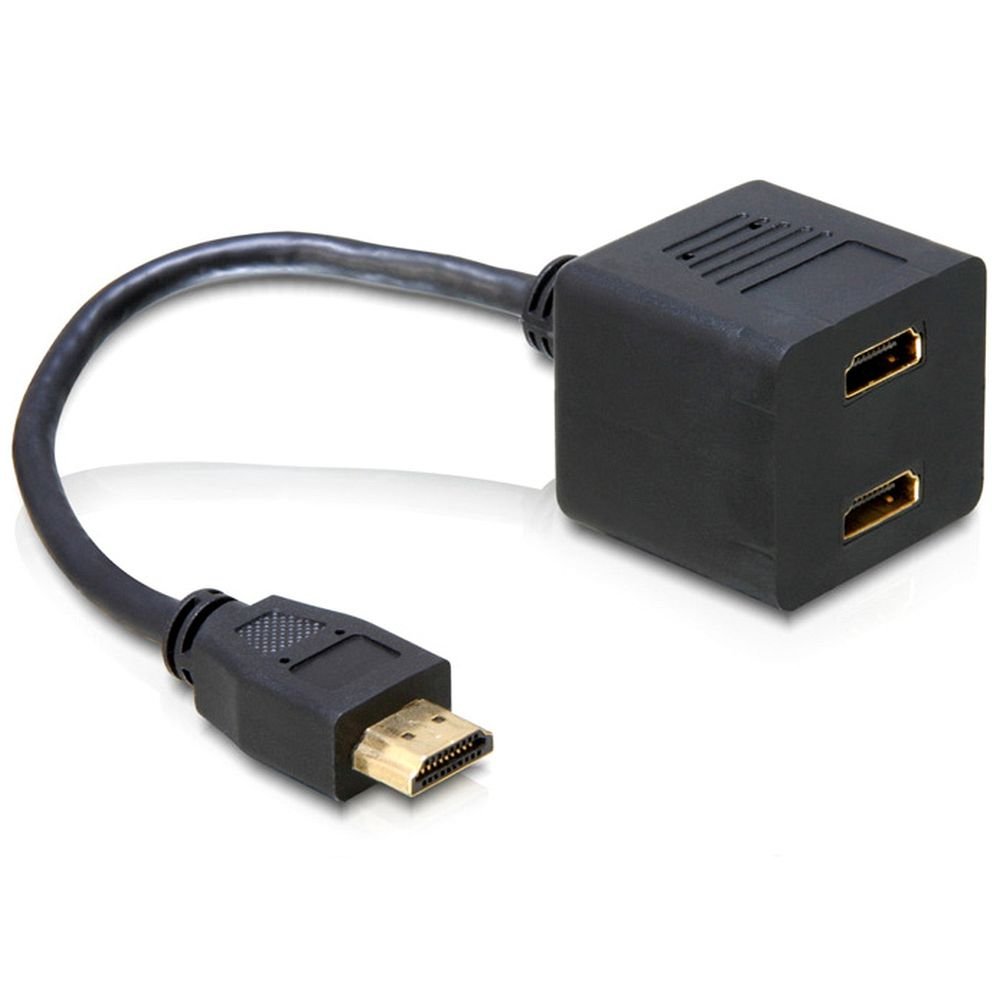 DeLock Adapter HDMI - 2x HDMI
