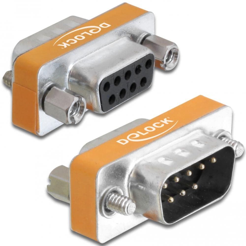 DeLock Adaptateur Sub-D prise/fiche 9 broches Modem nul