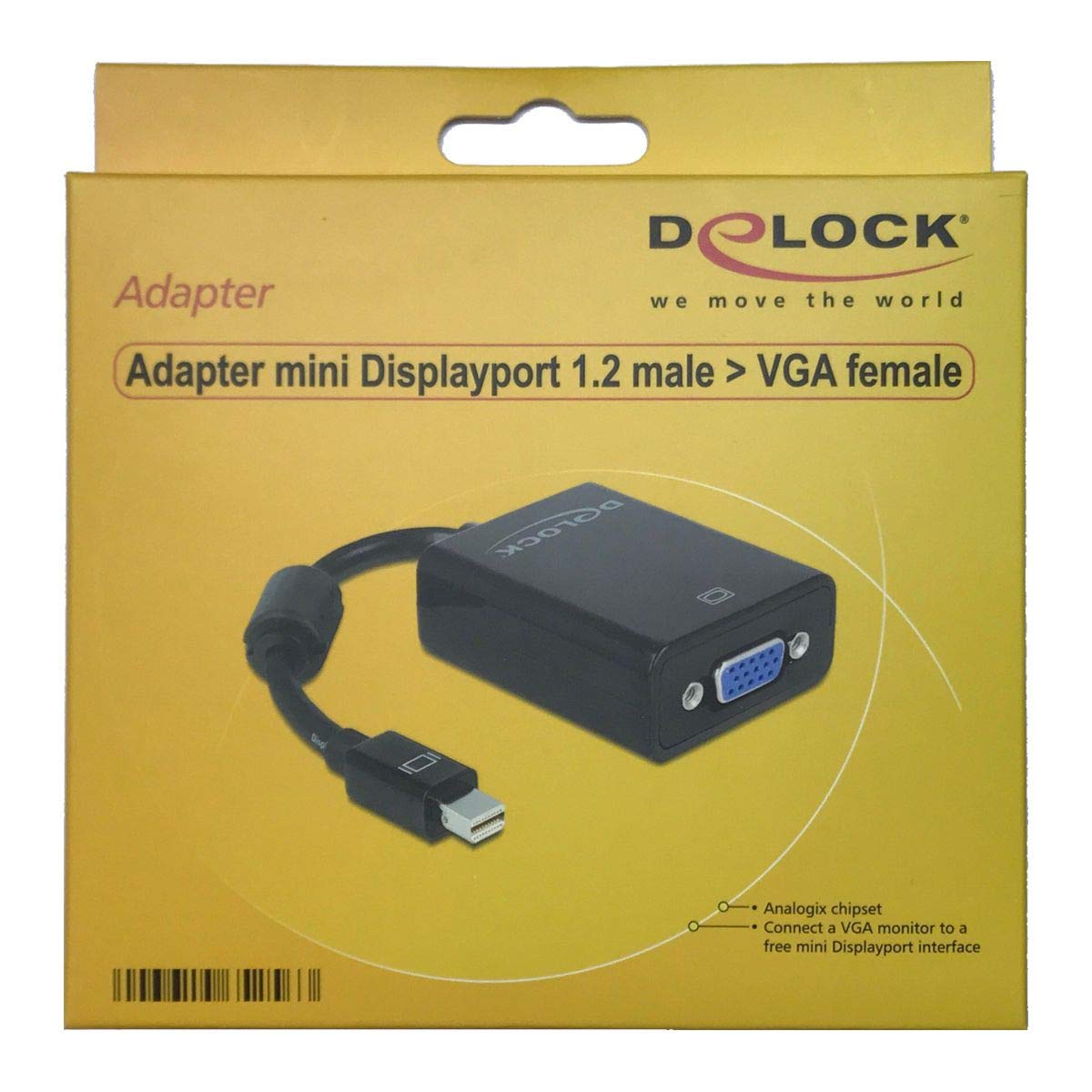 DeLock Mini DisplayPort Adapter sur VGA