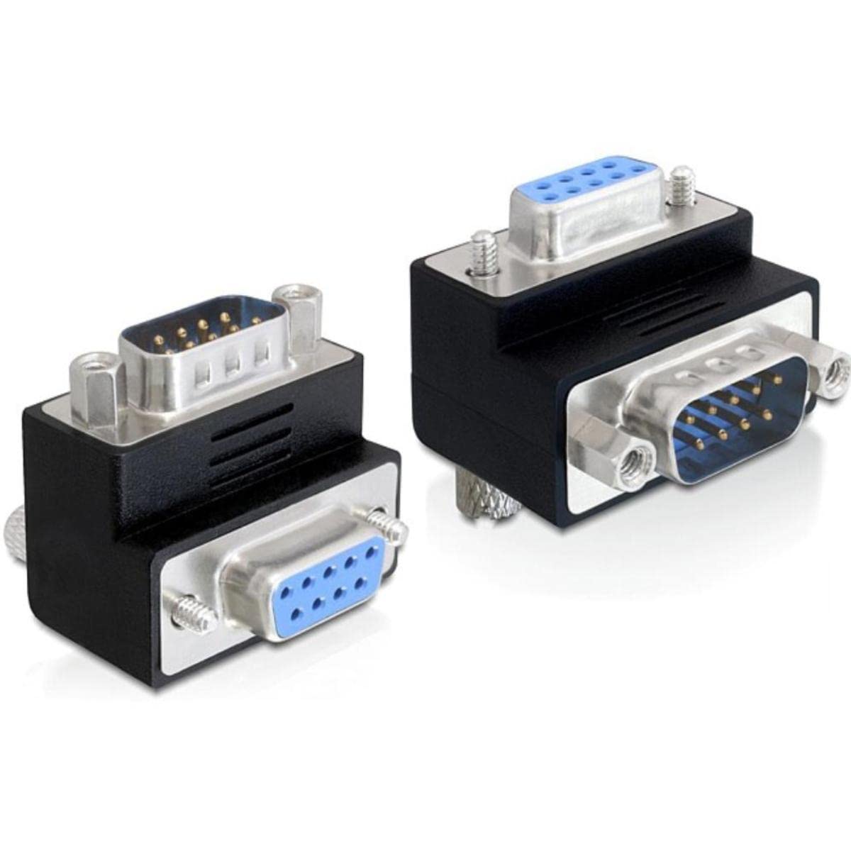 DeLock Adaptateur Sub-D 9 broches coudé à 90°