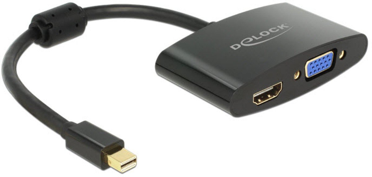 DeLock Adapter Mini DisplayPort > VGA/HDMI