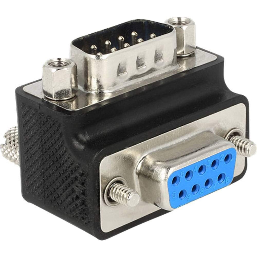 DeLock Adaptateur prise Sub-D 9 broches/port 90 °