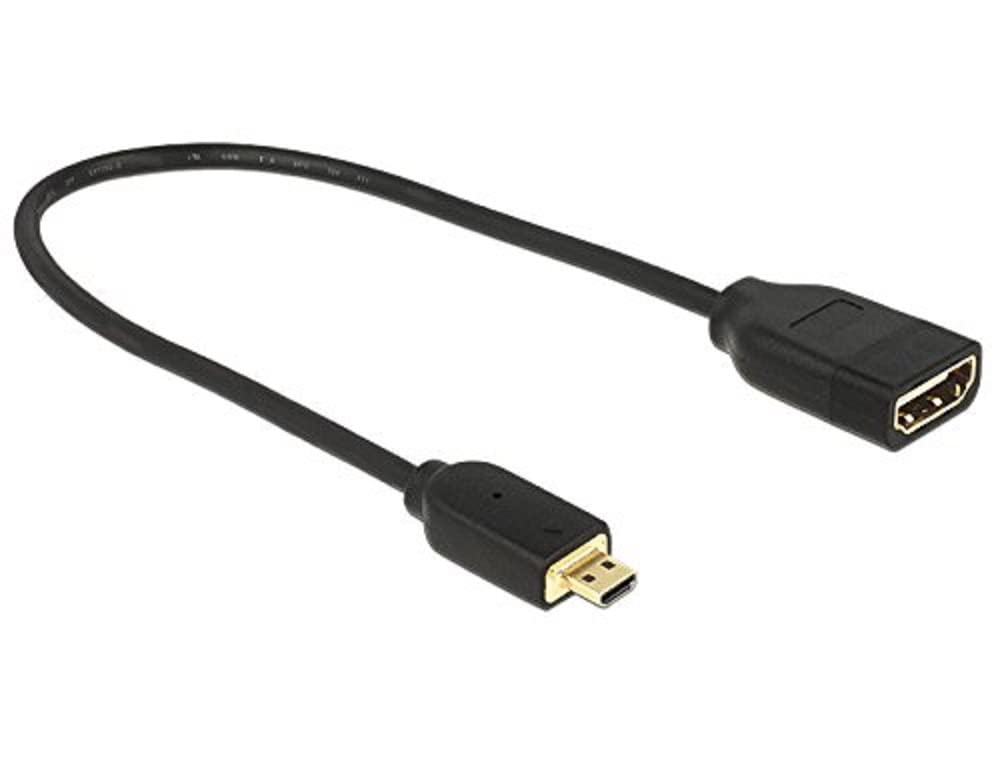 DeLock Adapterkabel micro HDMI - HDMI 4K