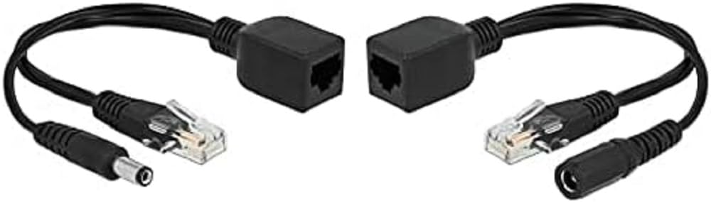 DeLock Passives PoE Adapter Set RJ-45 > DC 5